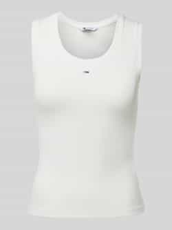Tommy Jeans Tanktop met boothals model 'ESSENTIALS'