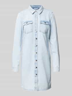 Vero Moda Jeans jurk VMJENNIE LS SHORT DENIM DRESS GA NOOS