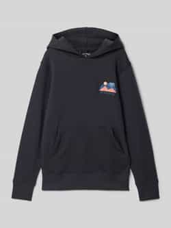 Billabong Hoodie met label- en motiefprint model 'COMPASS'