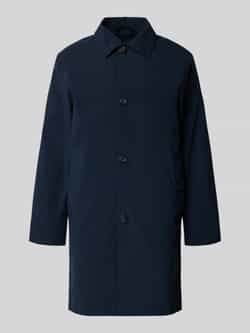 Selected Homme Regular fit lange kas met los te knopen gilet model 'SILAS'