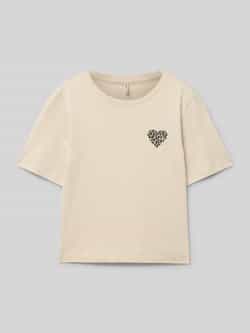 Only Regular fit T-shirt van puur katoen model 'REX'