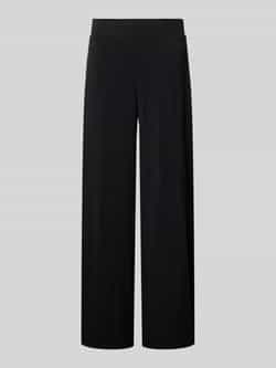 Vera Mont Straight leg stoffen broek met elastische band