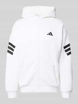 Adidas Sportswear Regular fit sweatjack met logoprint