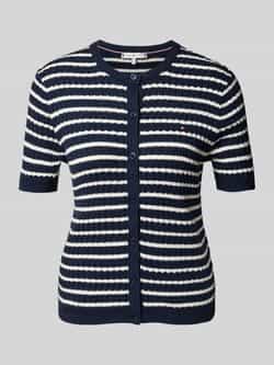 Tommy Hilfiger Regular fit gebreid jack van puur katoen