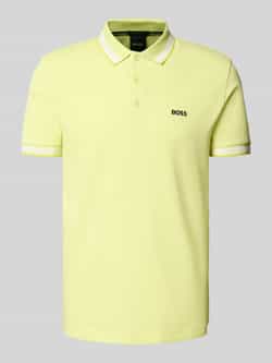 BOSS Green Regular fit poloshirt van puur katoen