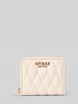 Guess Portemonnee met labelapplicatie model 'VALLA'