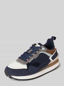 Bullboxer Sneakers met contrastgarnering