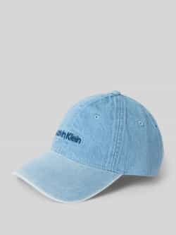 CK Calvin Klein Baseballpet met labelstitching