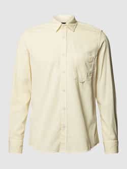 Boss Orange Regular fit vrijetijdsoverhemd van corduroy
