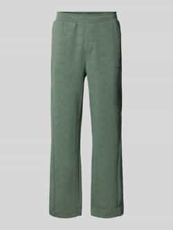 BOSS Green Regular fit sweatpants met jacquardlook model 'MIRROR LONG'