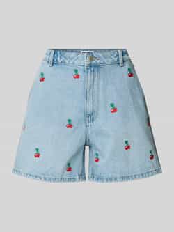 Review Korte jeans met steekzakken