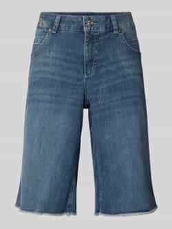MAC Baggy fit jeansbermuda met steekzakken model 'Rich'