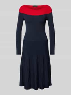 Lauren Ralph Lauren Knielange jurk met boothals model 'PATNEY'