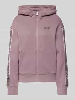 EA7 Emporio Armani Sweatjack met labelprint