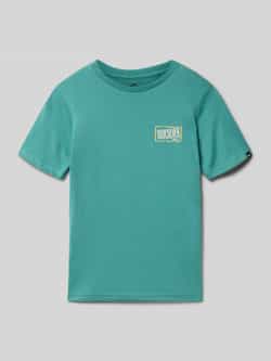 Quiksilver T-shirt met labelprint model 'GOTAM FOAM'