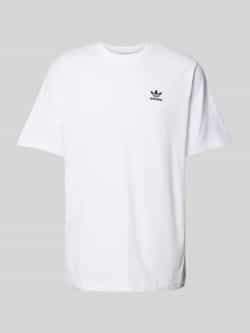 Adidas Originals Klassieke Trefoil Logo Wit T-shirt White Heren