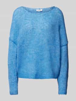 American vintage Gebreide pullover met boothals model 'YANBAY'
