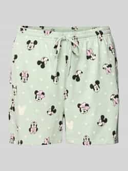 Jake*s Casual Relaxed fit korte pyjamabroek met tunnelkoord