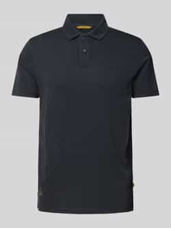Camel active Poloshirt met labelstitching