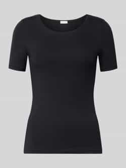 Hanro T-shirt met ronde hals model 'SOFT TOUCH'