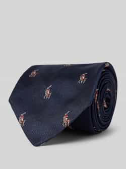 Polo Ralph Lauren Zijden stropdas met labeldetail
