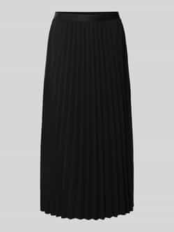 S.Oliver BLACK LABEL Soepele plissérok met viscose voering