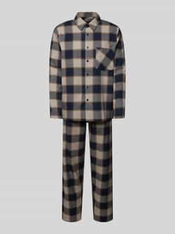 Schiesser Pyjama met borstzak