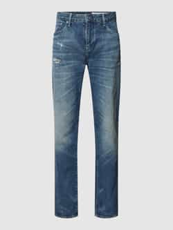 Armani Exchange Slim fit jeans in destroyed-look