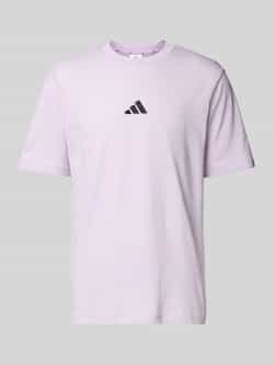 ADIDAS SPORTSWEAR T-shirt met labelstitching en ronde hals