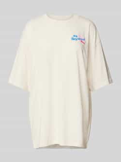Hugo Blue Oversized T-shirt met ronde hals