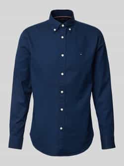 Tommy Hilfiger Slim fit vrijetijdsoverhemd van puur katoen