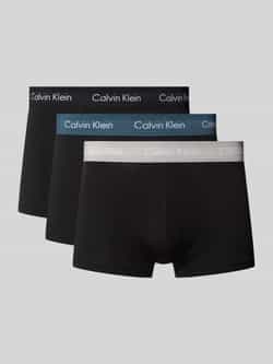 Calvin Klein Underwear Boxershort van viscose met label in band in een set van 3 stuks