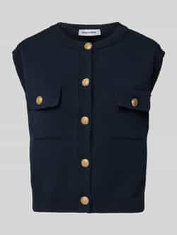 MORE & MORE Mouwloos vest met borstzakken
