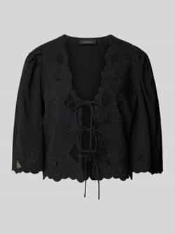 Copenhagen Muse Regular fit blouse met koordsluiting model 'MADELYN'
