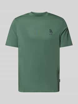 Blend T-shirt met stitchingdetail model 'JEPPE'