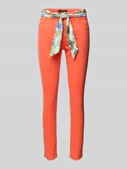 Marc Cain Jeans met stoffen riem