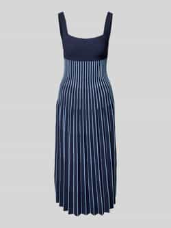 Staud Midi-jurk met plissévouwen model 'ELLISON'