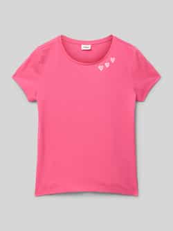 S.Oliver RED LABEL Loose fit T-shirt met print aan de voorkant