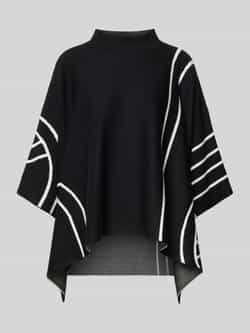 S.Oliver BLACK LABEL Loose fit gebreide pullover van viscosemix