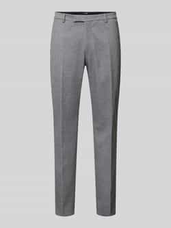 JOOP! Collection Straight leg stoffen broek met structuurmotief model 'Brad'