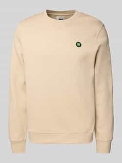 Wood Sweatshirt met logobadge model 'Tye'
