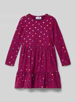 Happy Girls Knielange jurk met ronde hals