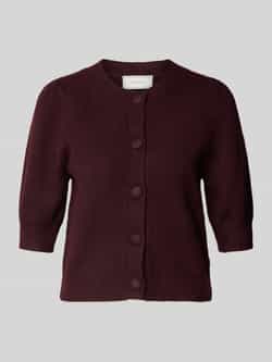 NEO NOIR Gebreid jack met knoopsluiting model 'Trudy'