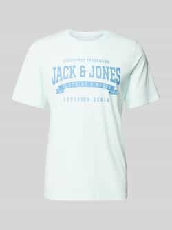 jack & jones T-shirt met labelprint