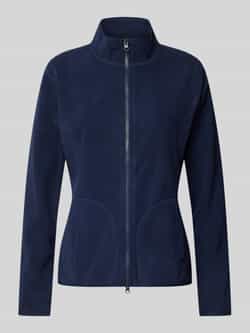 Christian Berg Woman Shaped fit fleecejack met opstaande kraag