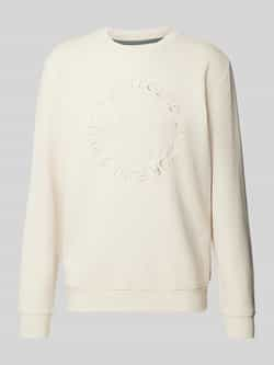 PME LEGEND Heren Truien & Vesten Crewneck Waffle Jersey Beige