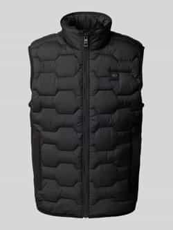 Tom Tailor Regular fit bodywarmer met opstaande kraag