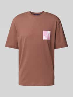 Hugo Boss Heren Nabric T-shirt Brown Heren