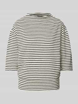 Zero T-shirt met viscose en 3 4-mouwen