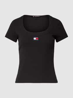 Tommy Jeans T-shirt met labelmotief